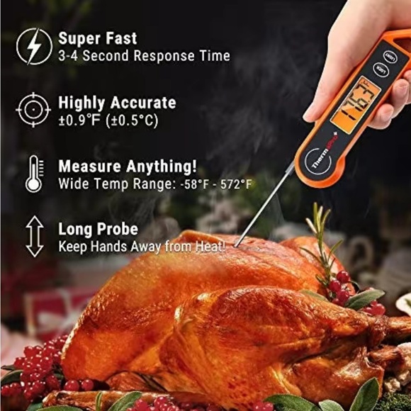 (Easy Cooking) ThermoPro TP19H
Digital Meat Thermometer - Picture 3 of 9